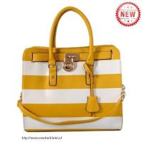 michael kors striped reizen groot geel wit bakken Online Goedkoop yegne833